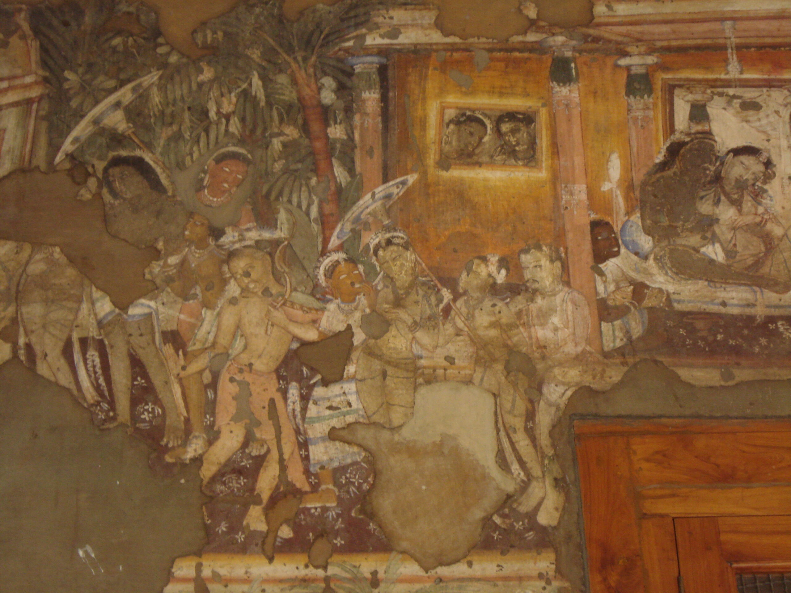 The Ajanta cave paintings – a brief note